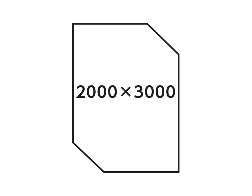 2000×3000mm