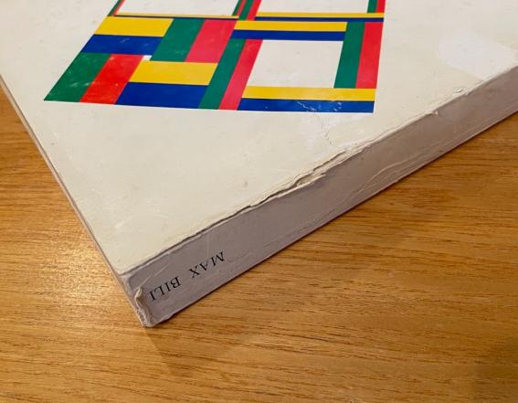 書籍 Max Bill Universita di Parma 1977