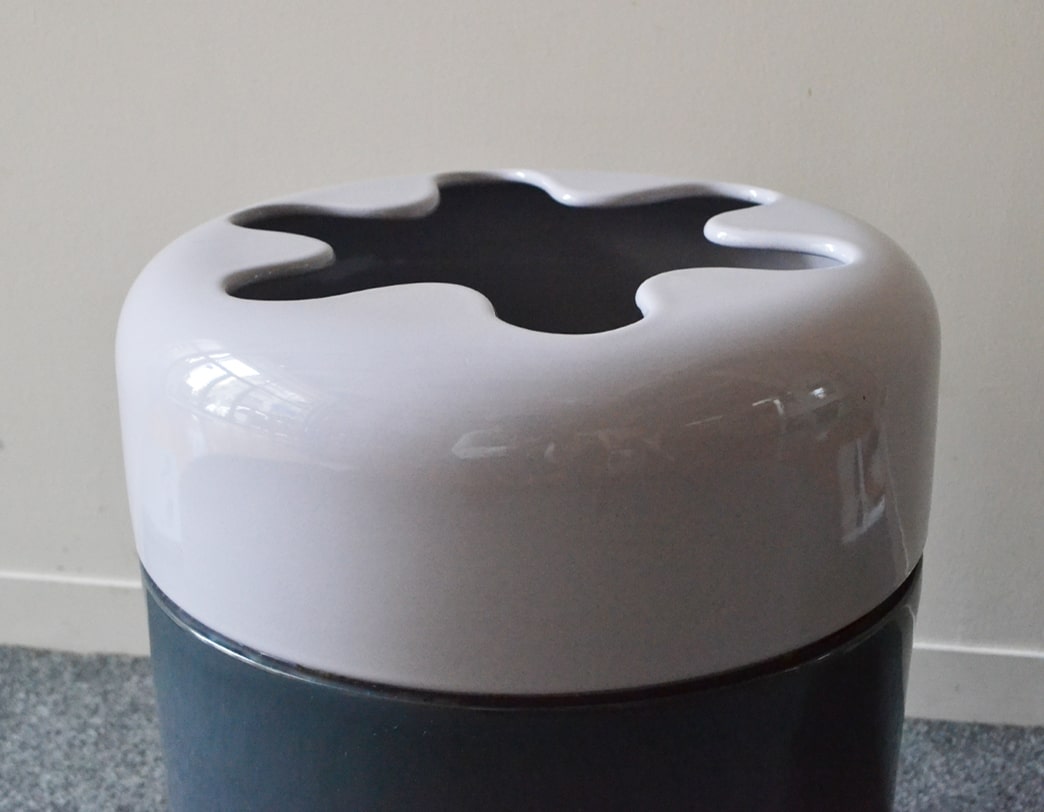 Ceramic Umbrella Stand Gray