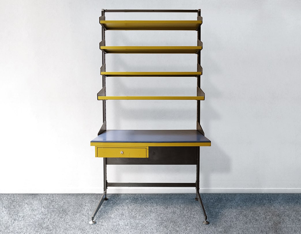 60’s Industrial Steel Desk