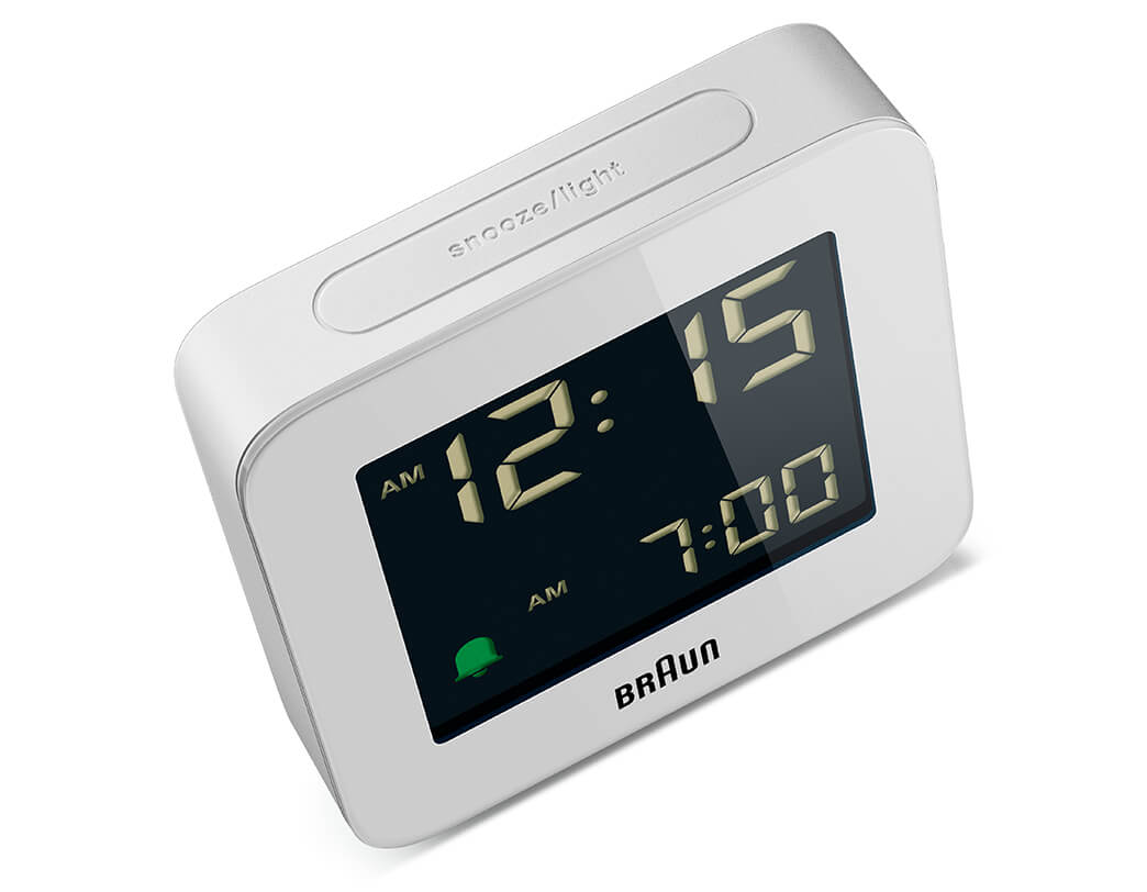 BRAUN デジタルクロック BC09
