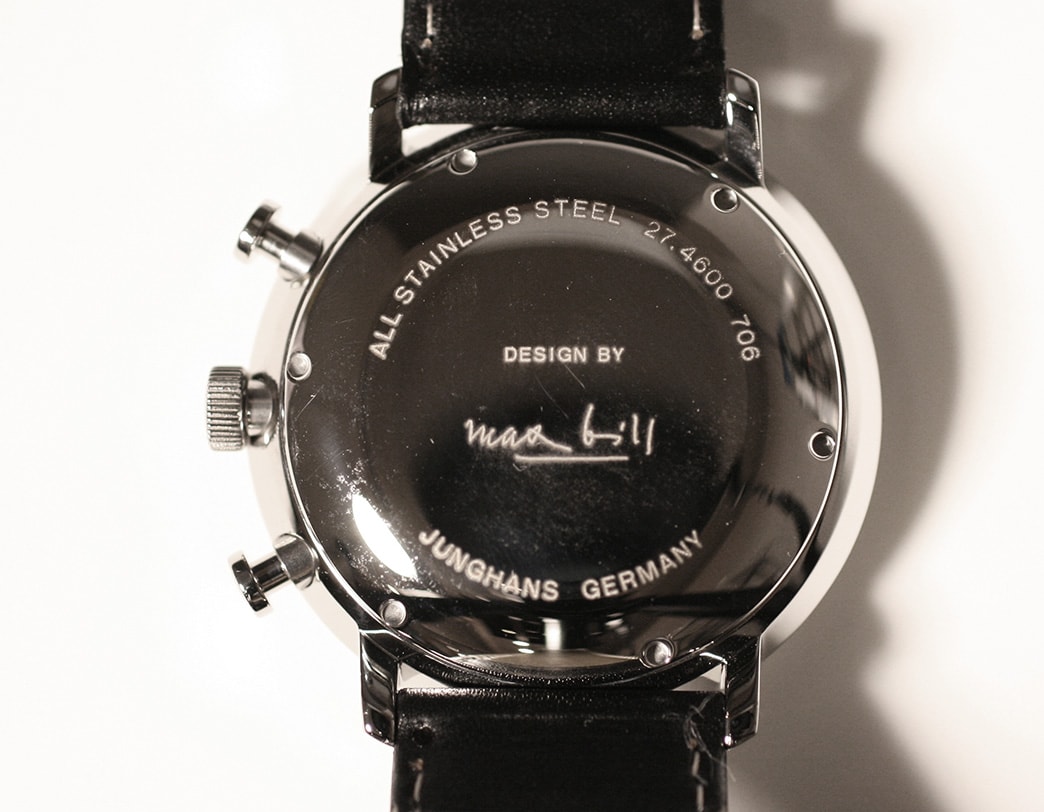 max bill by JUNGHANS クロノスコープ