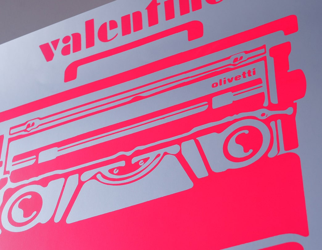 アートポスター VALENTINE 1969 シルバー