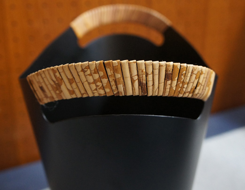 オルスコフ　スチールペーパーバスケット