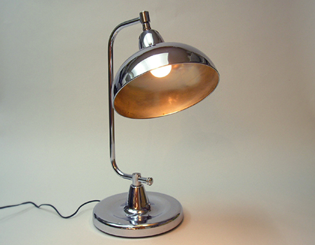 Chrome Table Lamp/クロームテーブルランプ