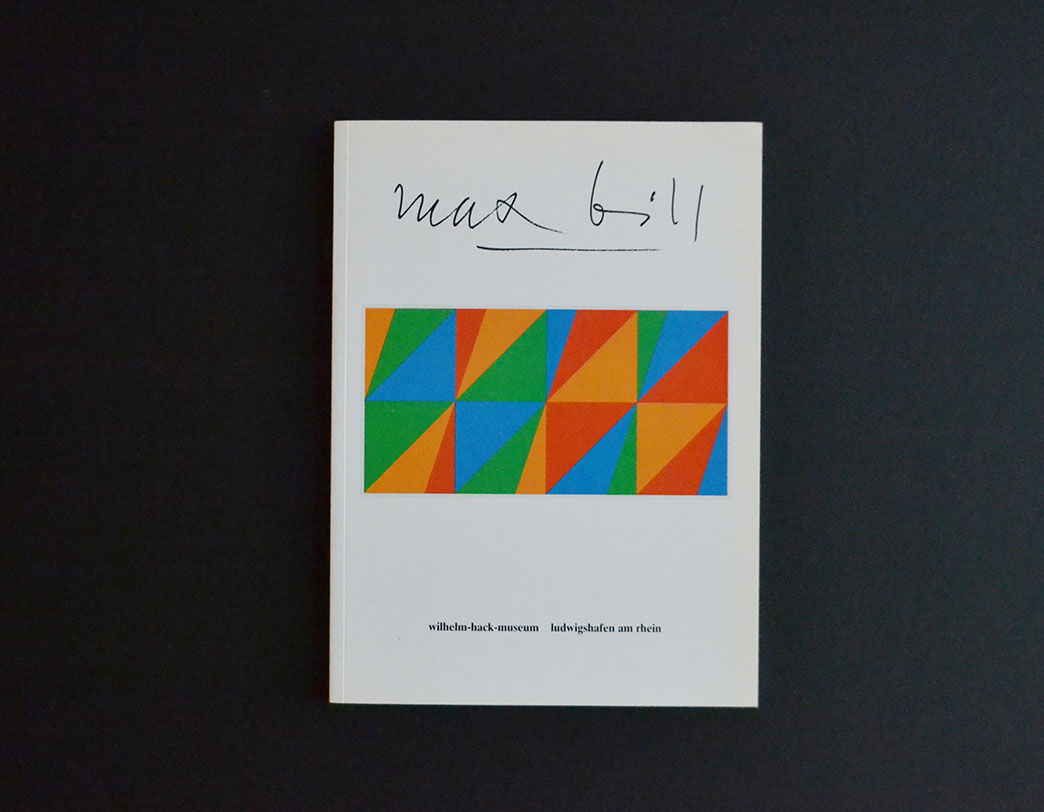 書籍 Max Bill wilhelm-hack-museum 1990