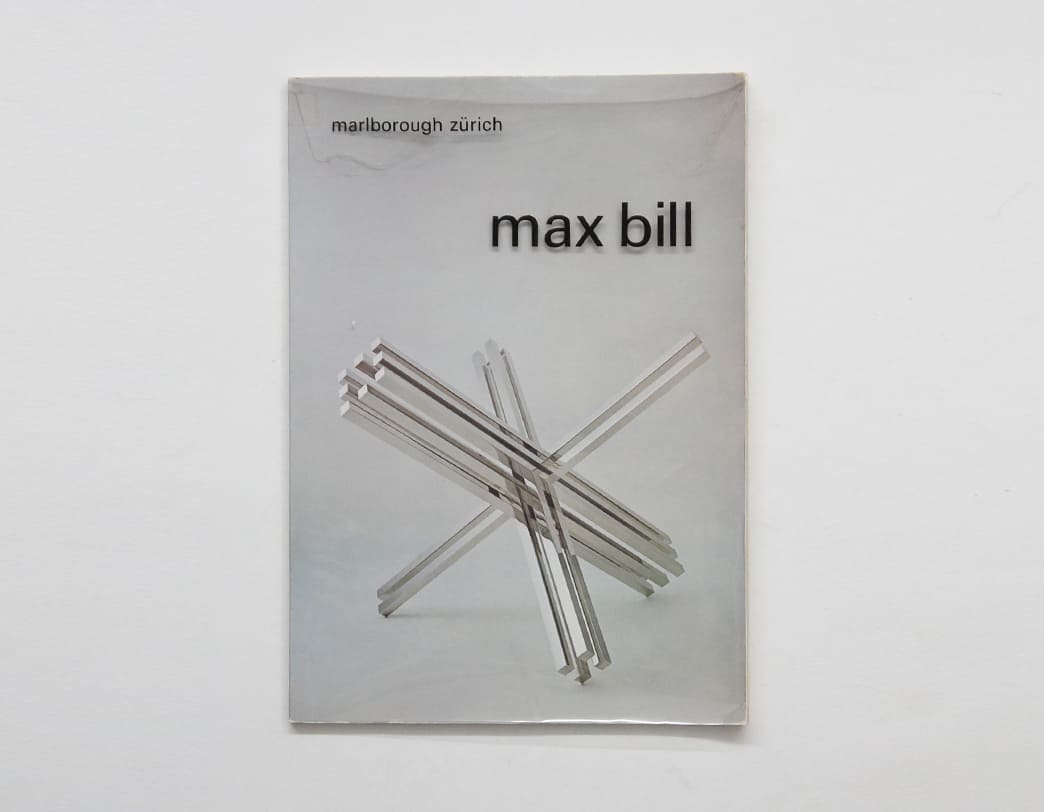 書籍 Max Bill neue werke / recent works 1972