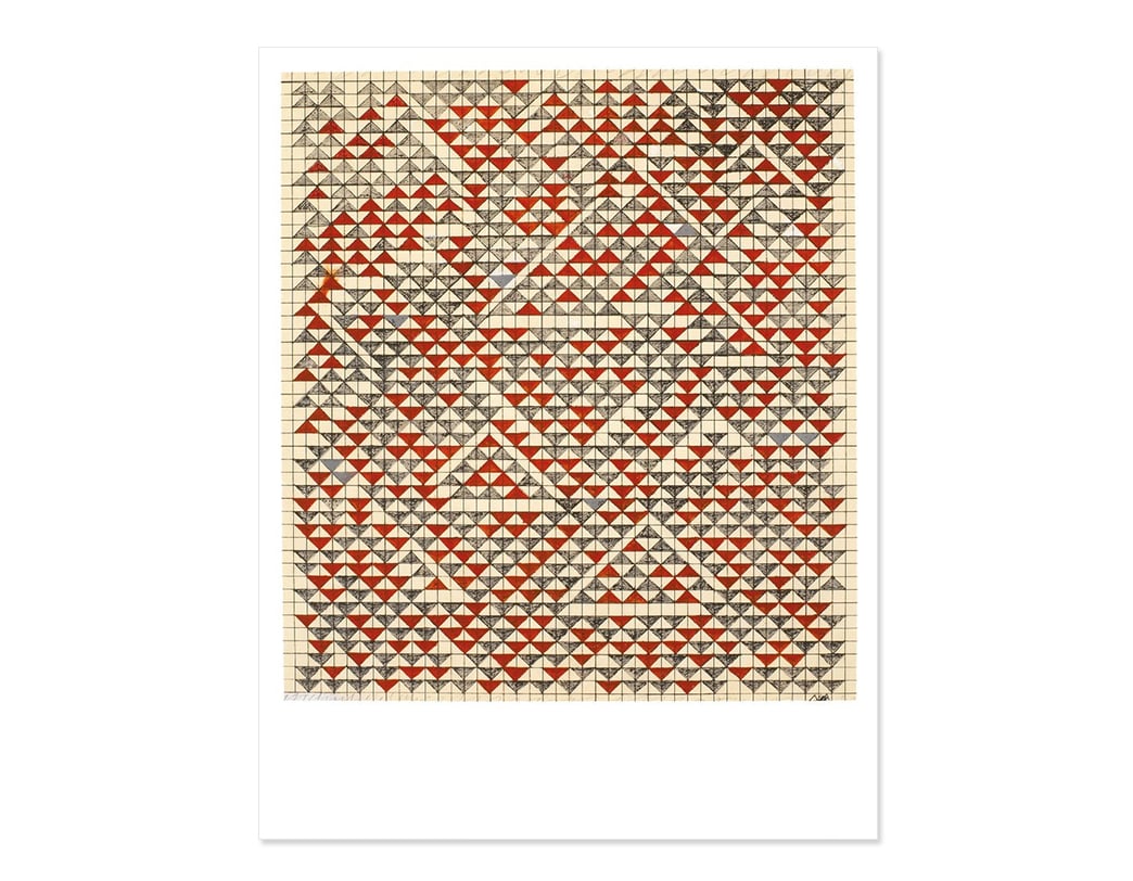 ポスター STUDY FOR CAMINO REAL / Anni Albers