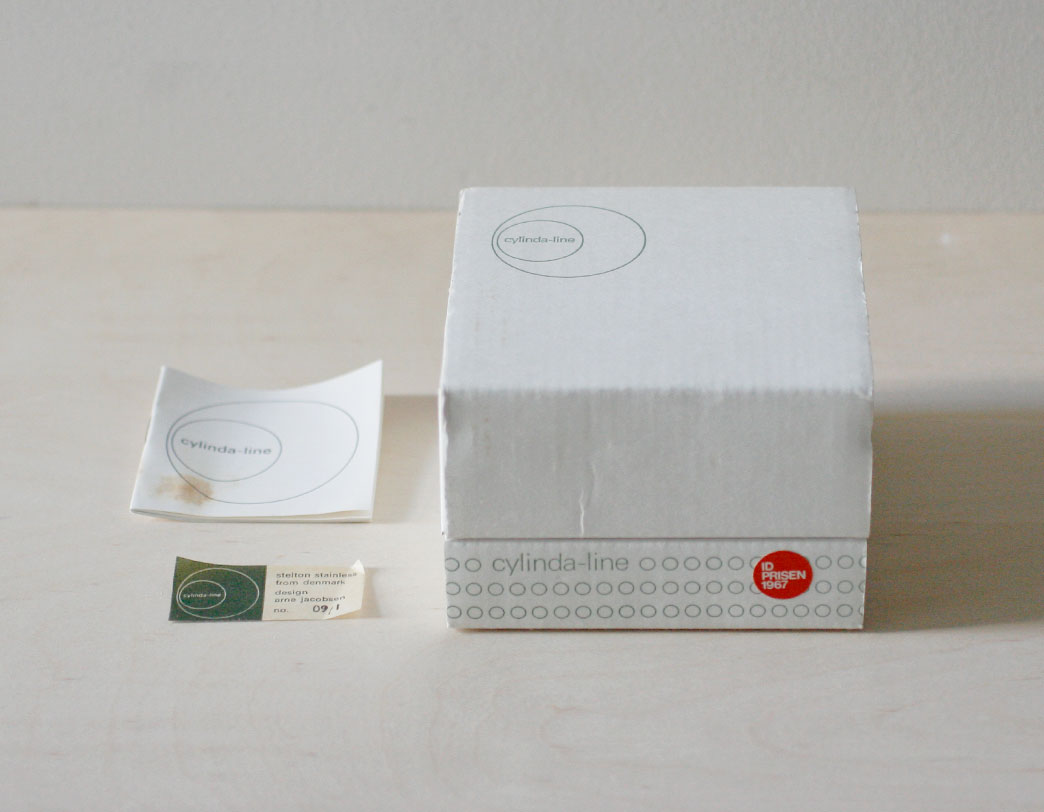 Stelton Cylinda-Line Revolving Ashtray/アッシュトレイ