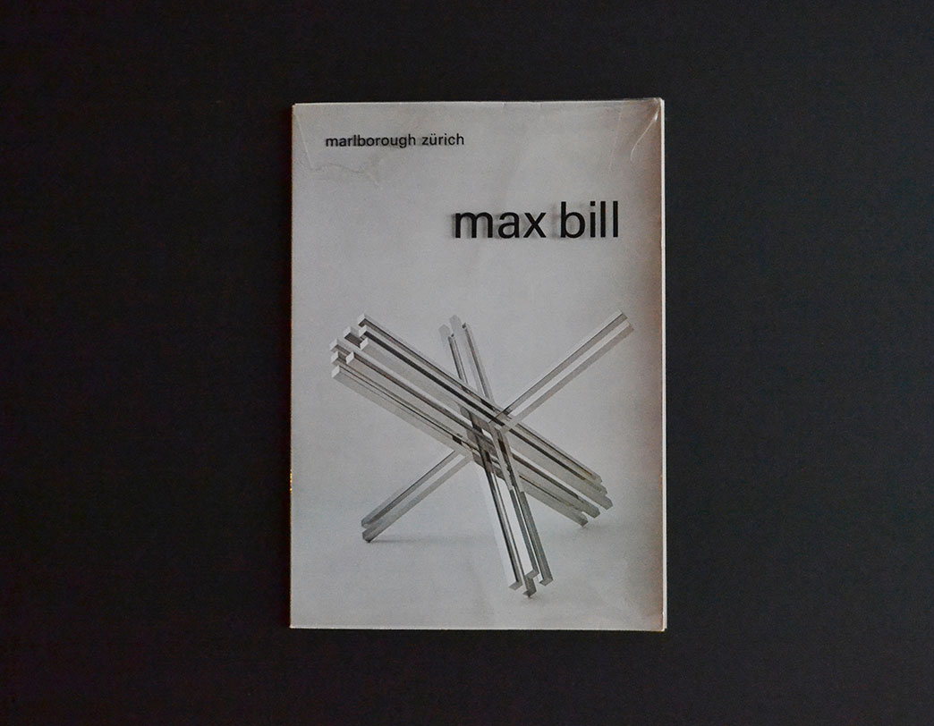 書籍 Max Bill neue werke / recent works 1972