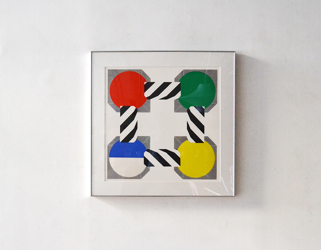 Silkscreen “Quatre Balles”