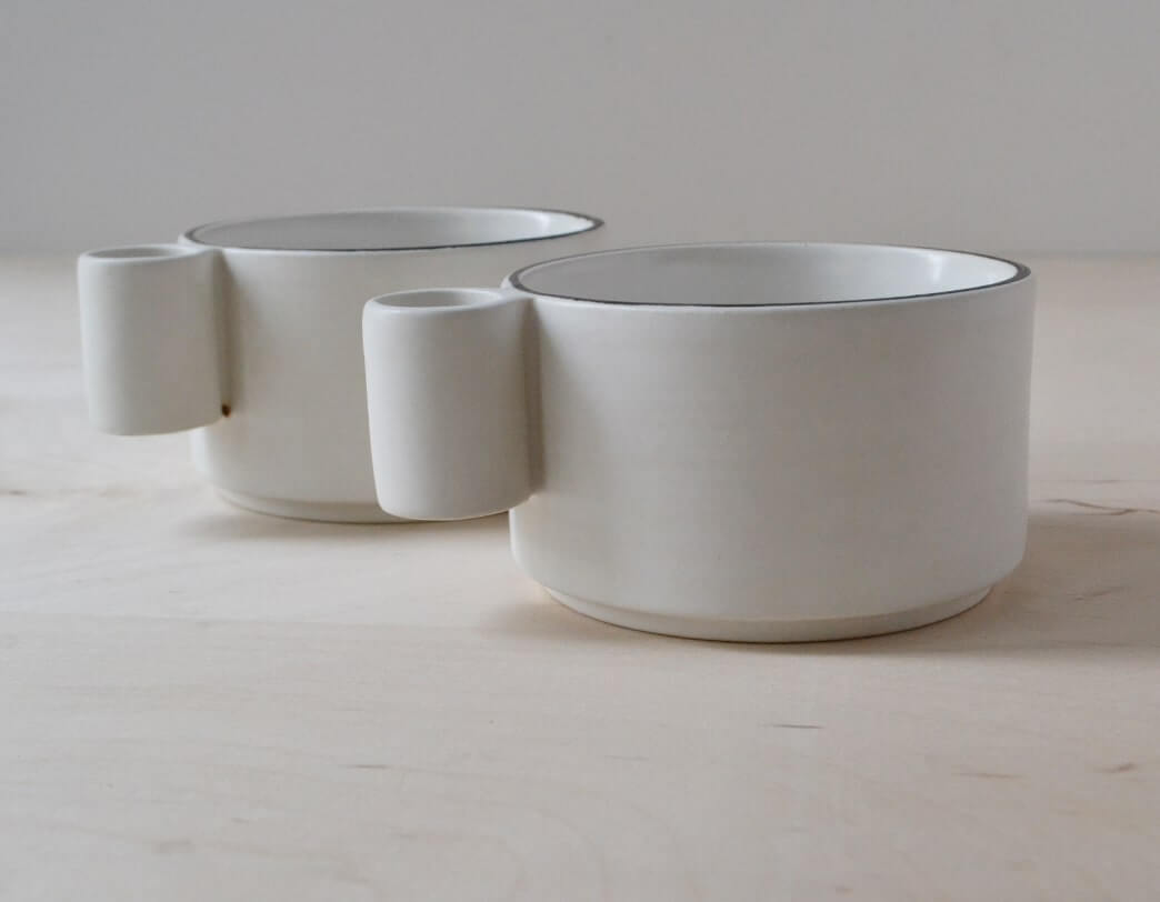 Alto Basso by Pozzi Cup Pair Set