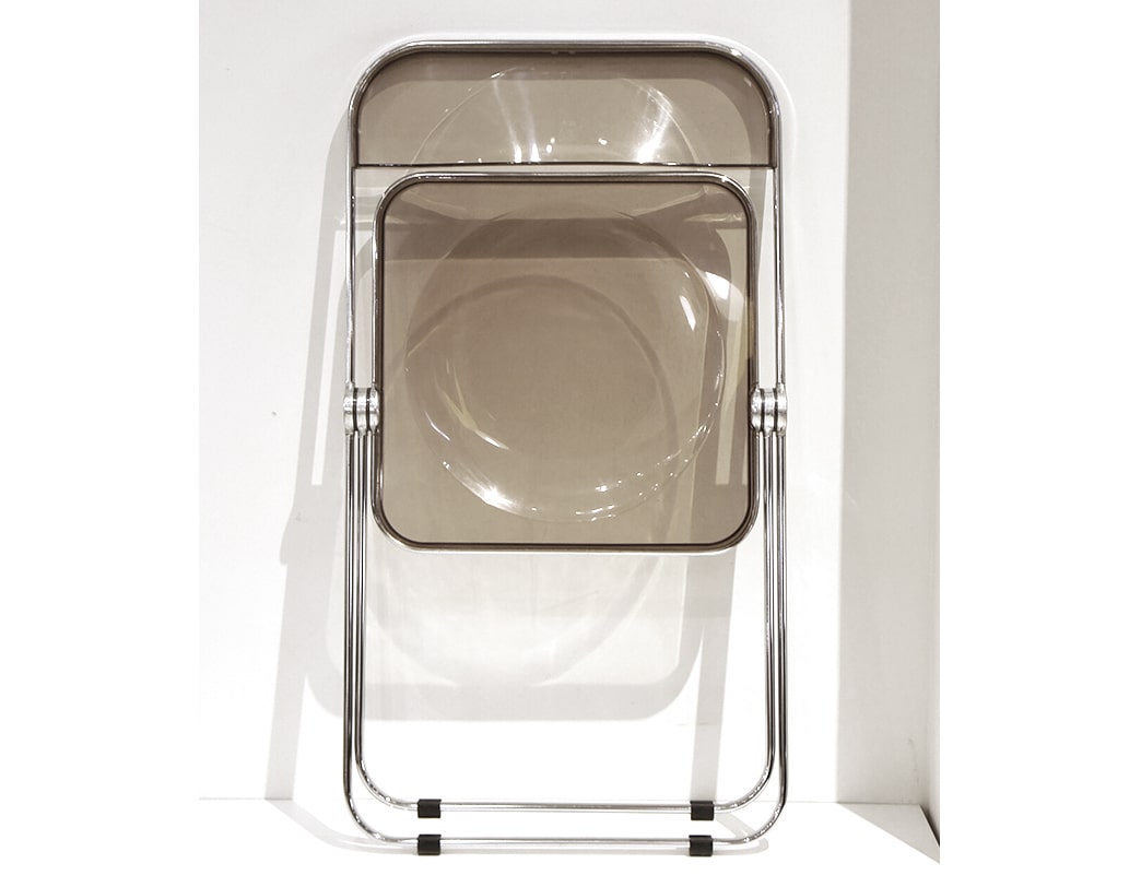 Plia Chair Smoke Brown / Giancarlo Piretti