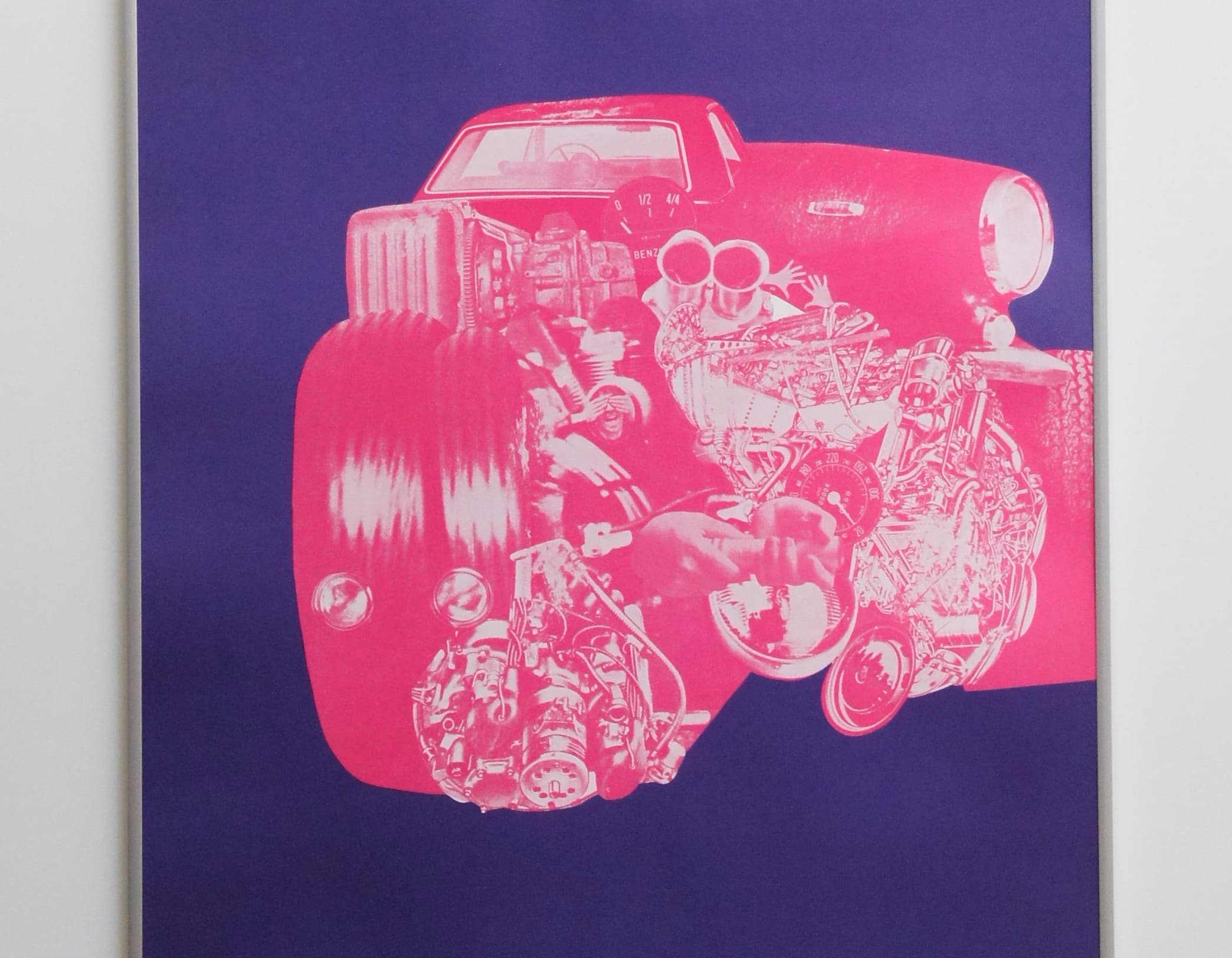 ポスター Oggetto trovato sull'autostrada [Il traffico] / Bruno Munari