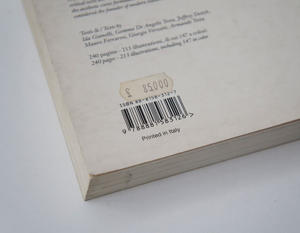 書籍 Armando Testa