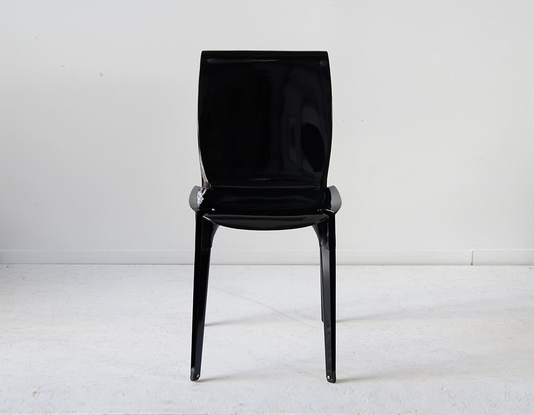 Lambda Chair Black / Marco Zanuso & Richard Sapper