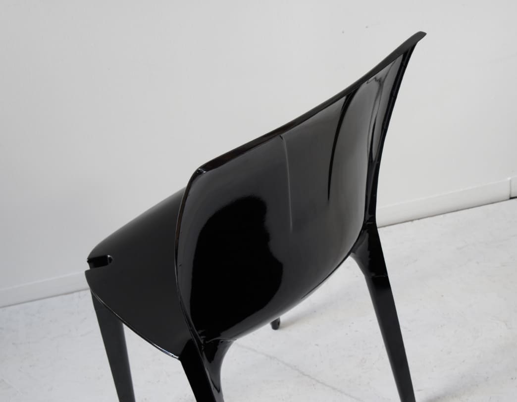 Lambda Chair Black / Marco Zanuso & Richard Sapper
