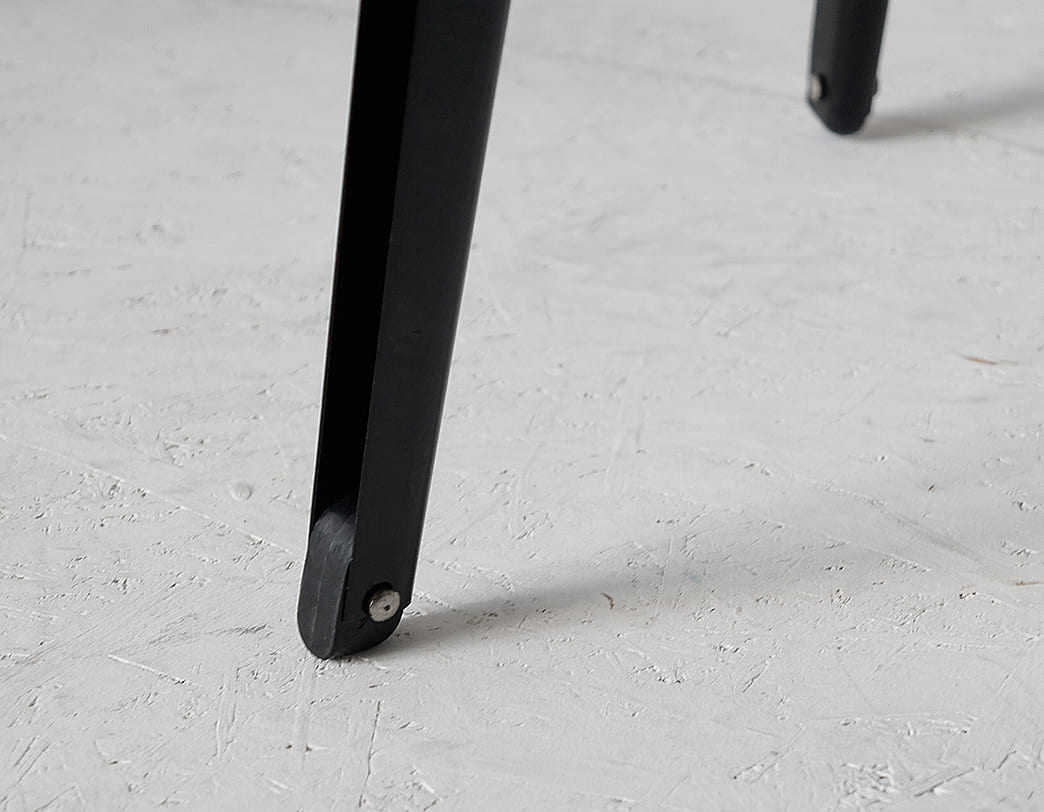 Lambda Chair Black / Marco Zanuso & Richard Sapper