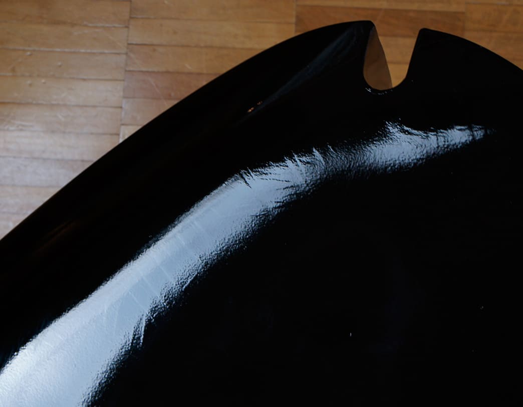 Lambda Chair Black / Marco Zanuso & Richard Sapper