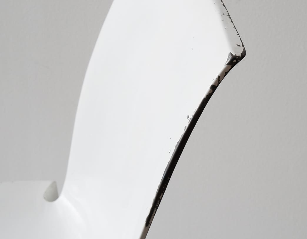 Lambda Chair White / Marco Zanuso & Richard Sapper