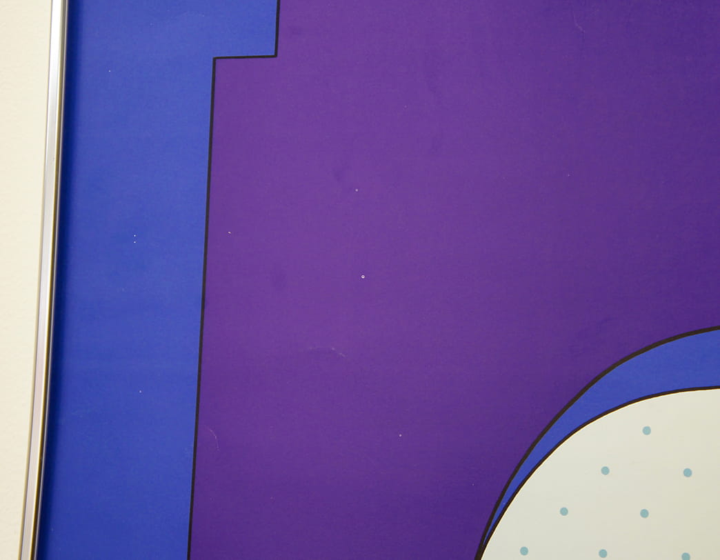 Olivetti Girls Poster Blue / Walter Ballmer