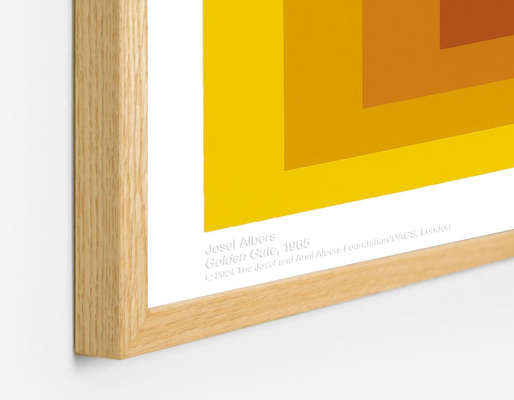 ポスター GOLDEN GATE / Josef Albers