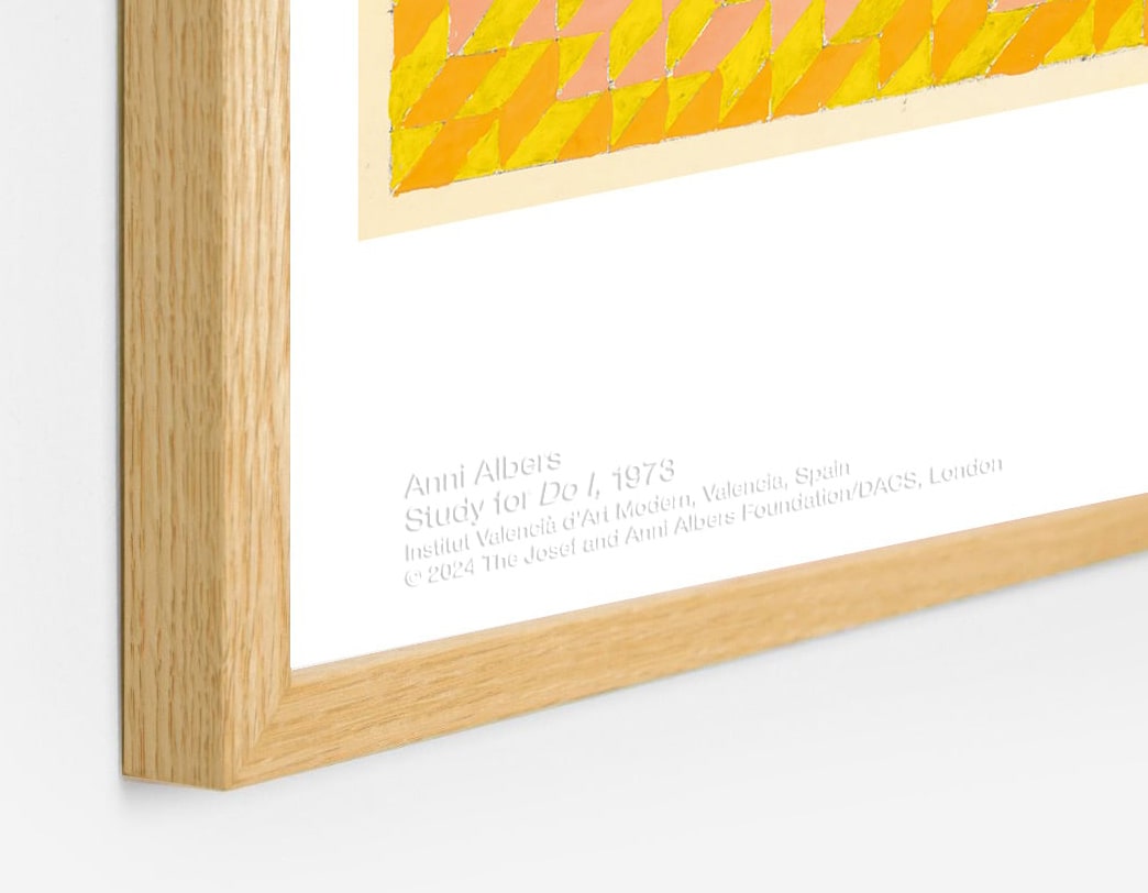 ポスター STUDY FOR DO I / Anni Albers