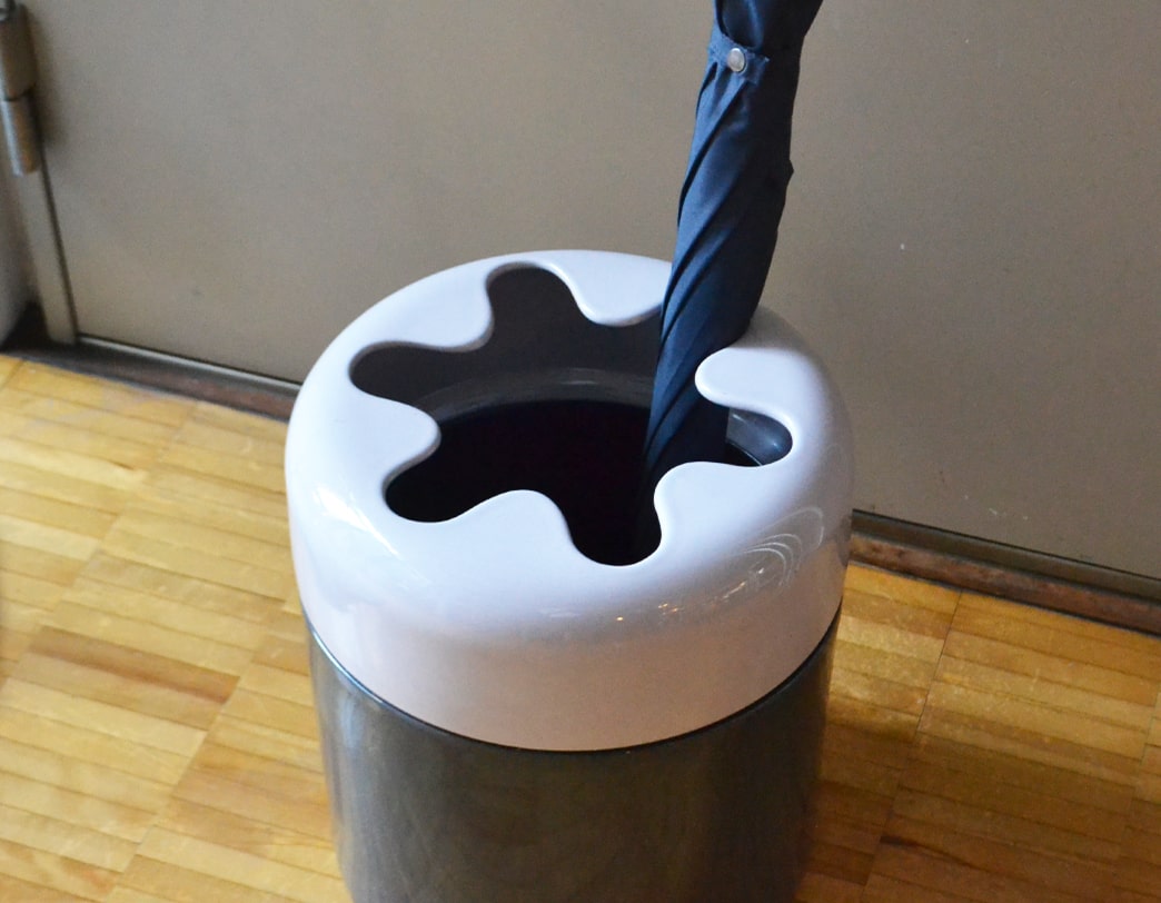 Ceramic Umbrella Stand Gray