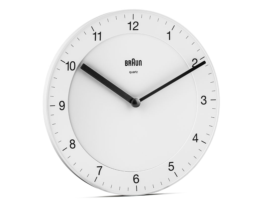 BRAUN ウォールクロック BC06