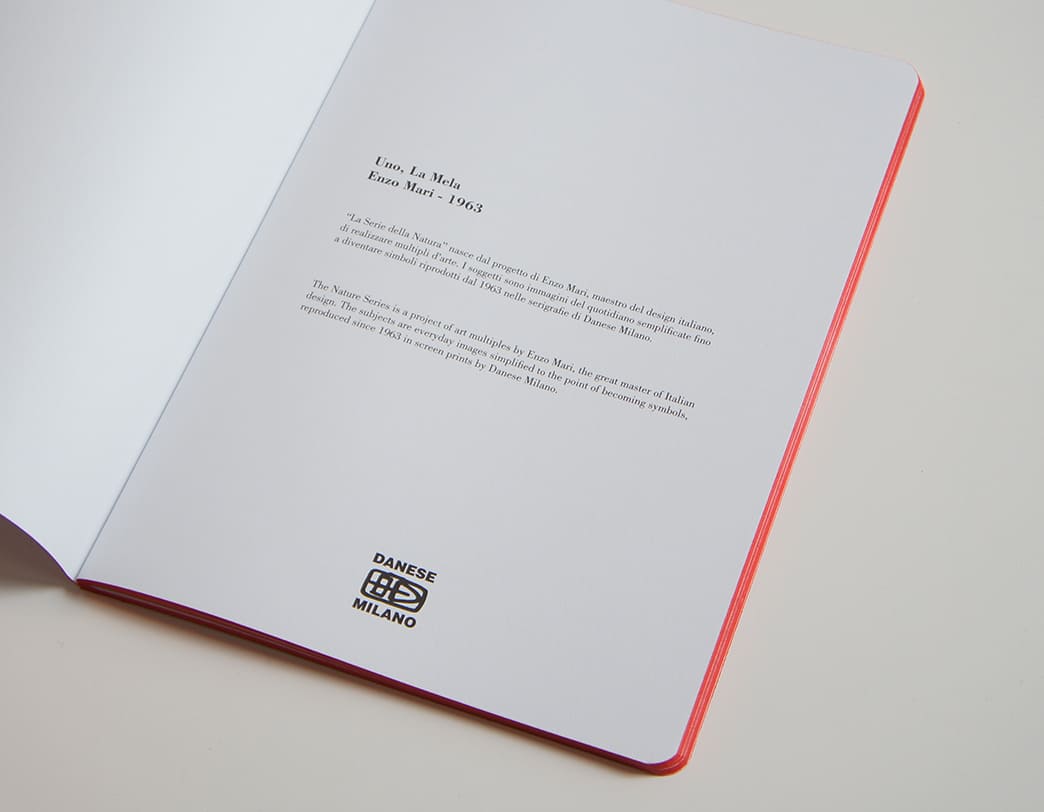 エンツォ・マーリ ノートブック DANESE NOTEBOOK