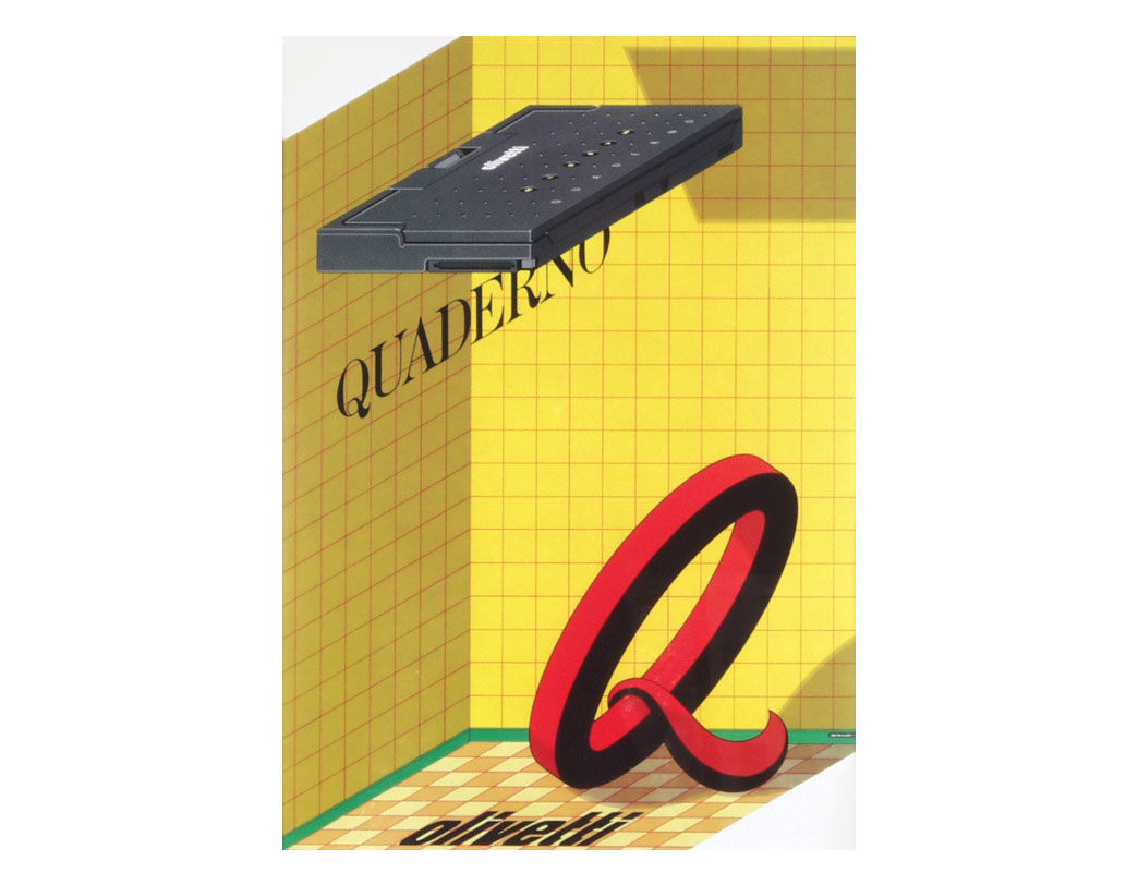 アートポスター Quaderno subnote computer