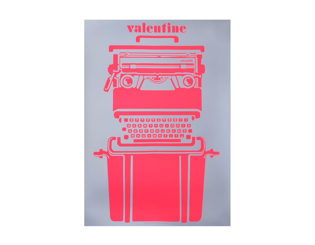 アートポスター VALENTINE 1969 シルバー
