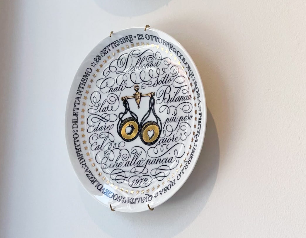 Fornasetti Zodiac Plate Sagittario/ゾディアックプレート 射手座