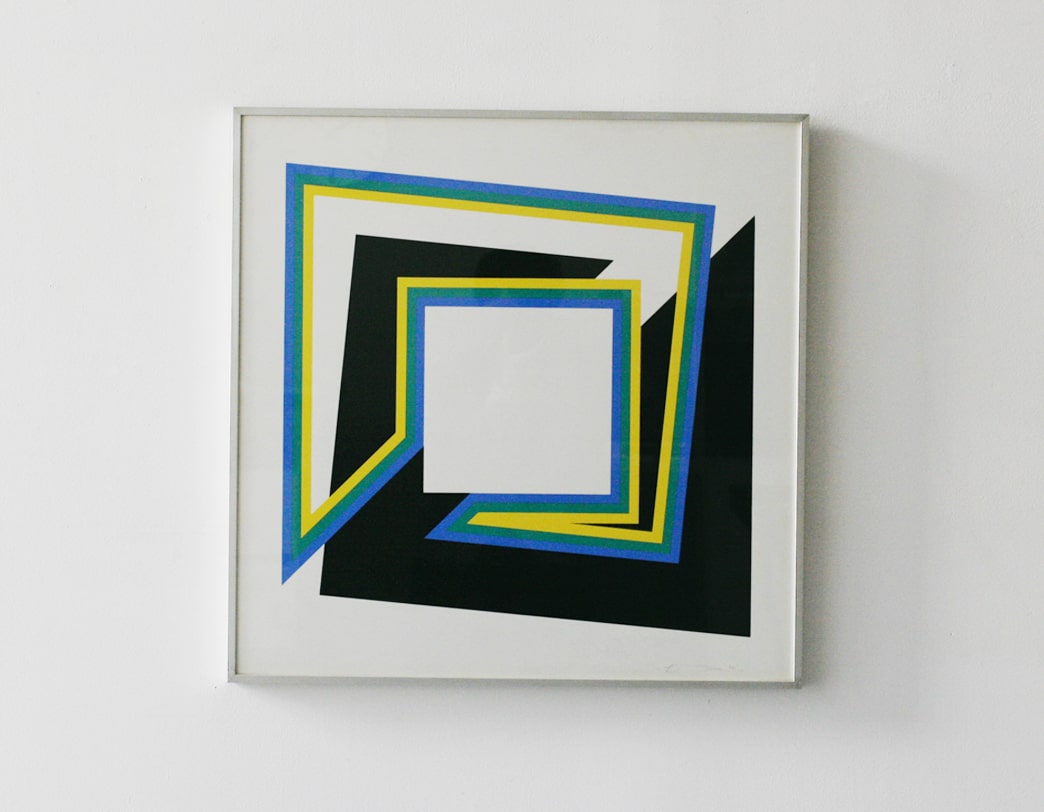Cyril Lixenberg Silkscreen「Diptych」2点セット