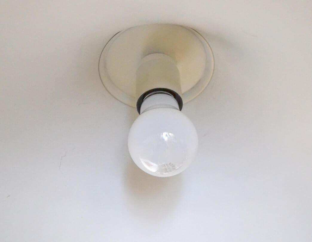 Ceiling-lamp Semi black