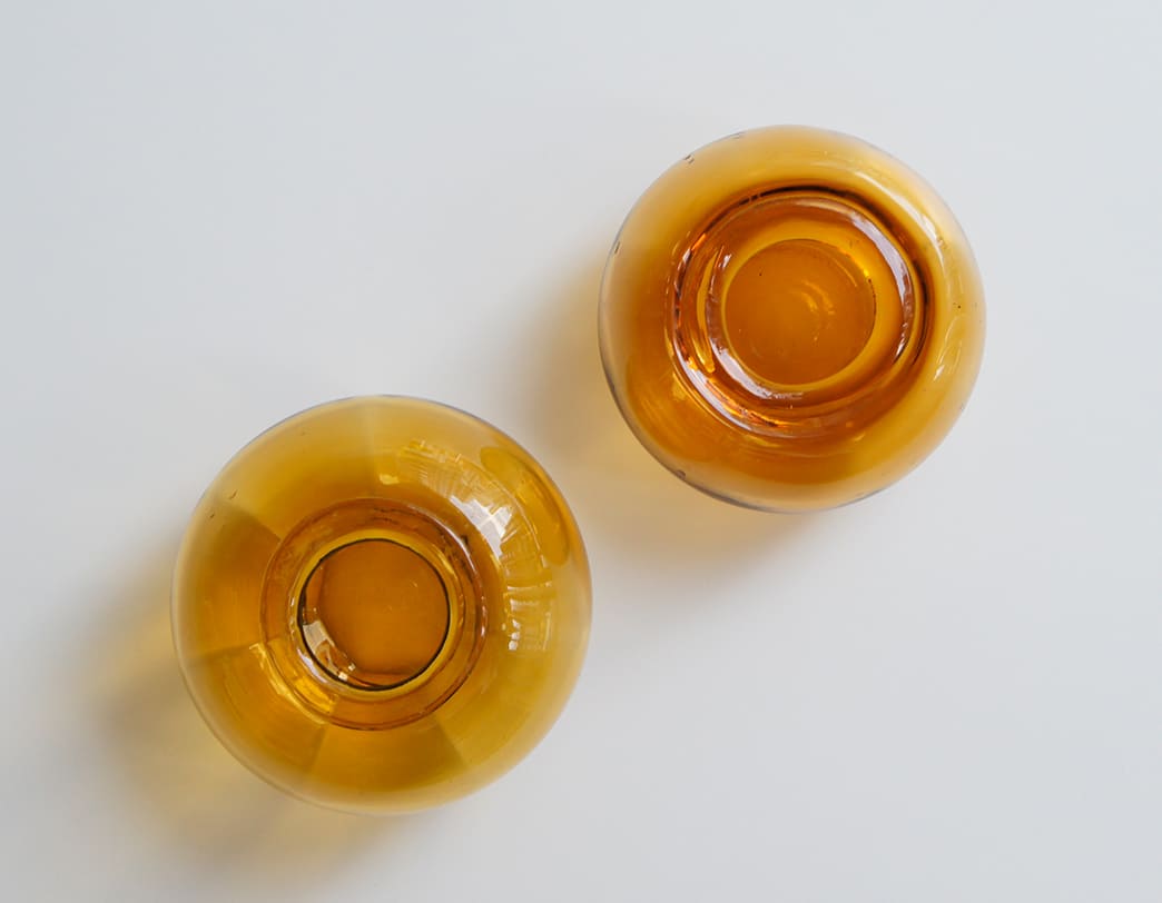 Tomato Glass Vase