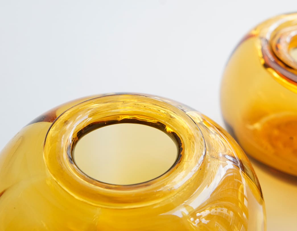 Tomato Glass Vase