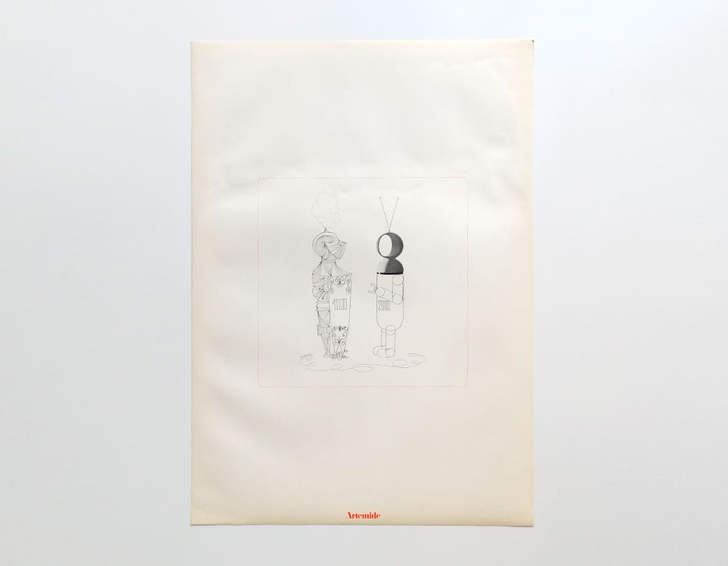 ポスター Artemide 11枚セット / Luciano Consigli