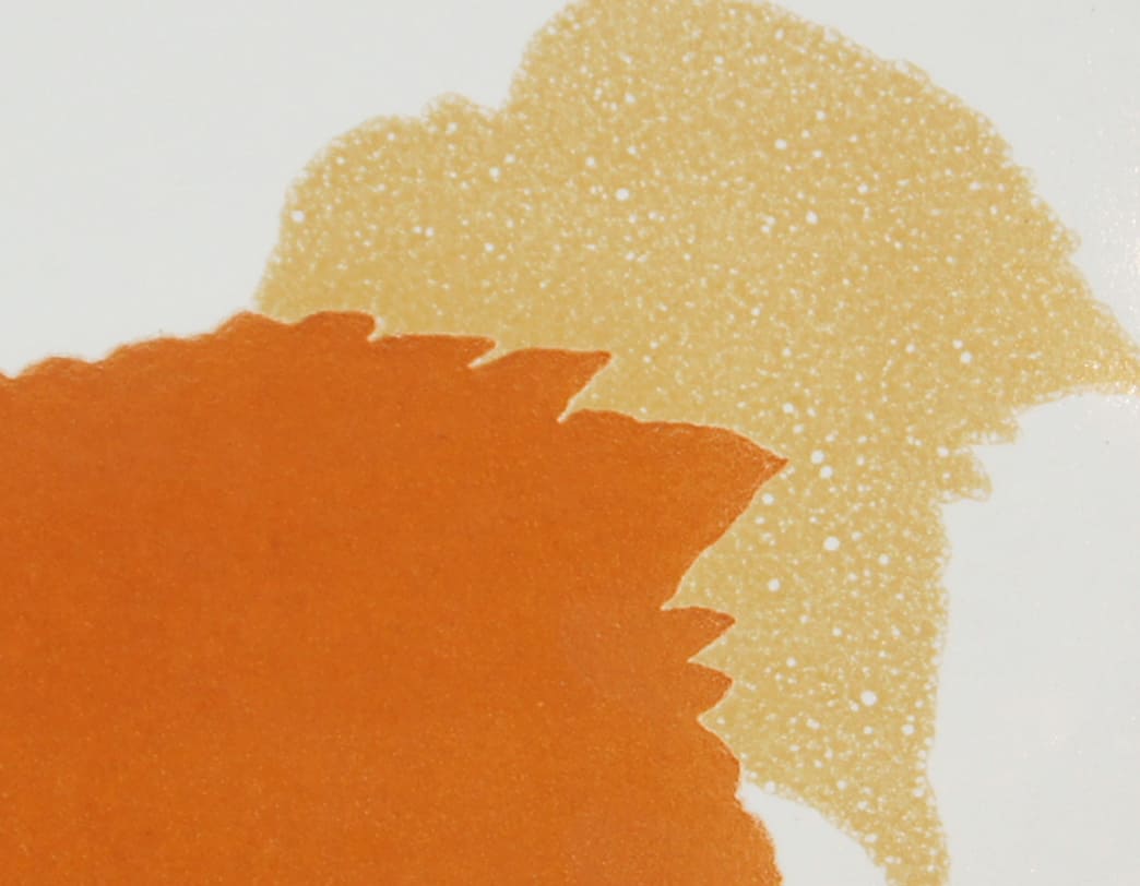 Capodimonte -Foglie Vintage Tile [Orange] / Gio Ponti