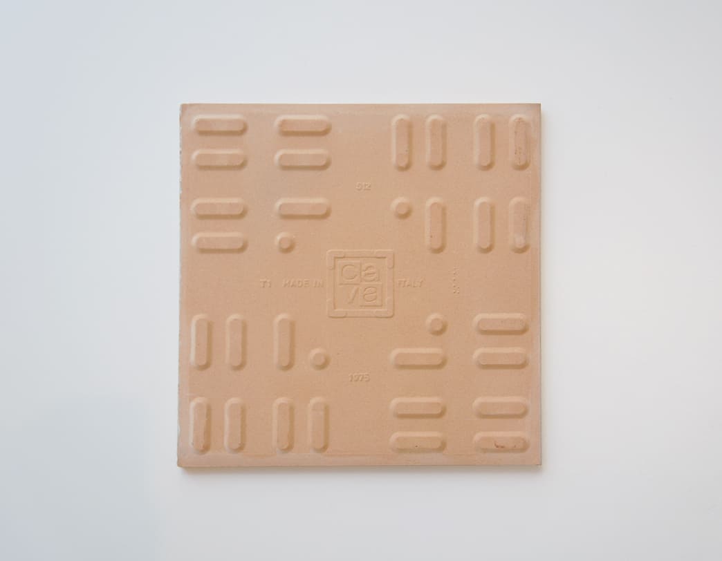Capodimonte -Foglie Vintage Tile [Orange] / Gio Ponti