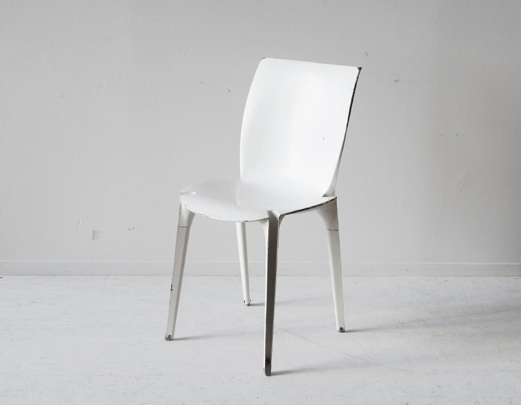 Lambda Chair White / Marco Zanuso & Richard Sapper