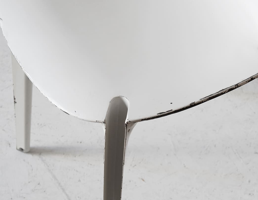 Lambda Chair White / Marco Zanuso & Richard Sapper