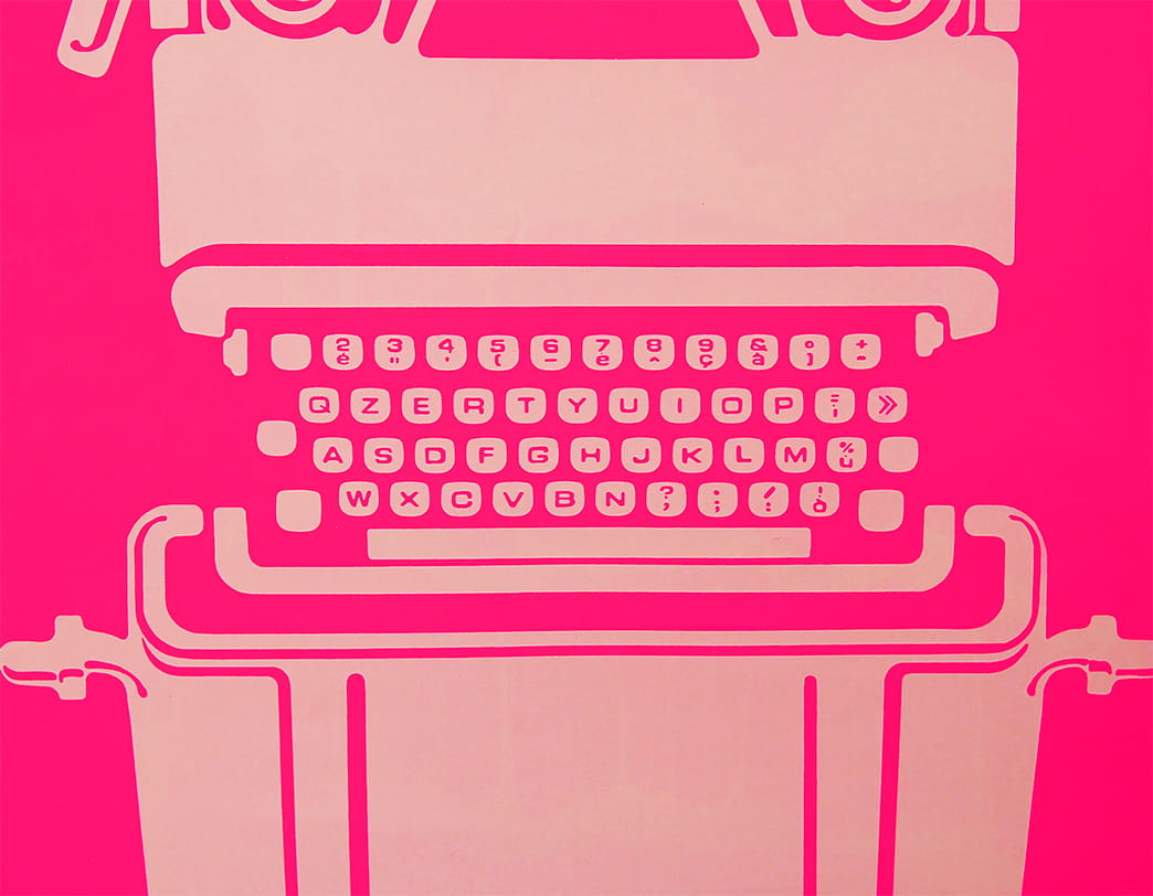 Valentine Poster Pink / Ettore Sottsass