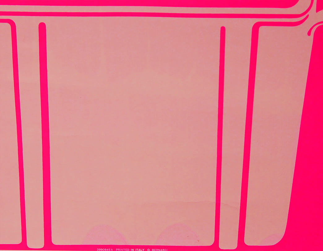 Valentine Poster Pink / Ettore Sottsass