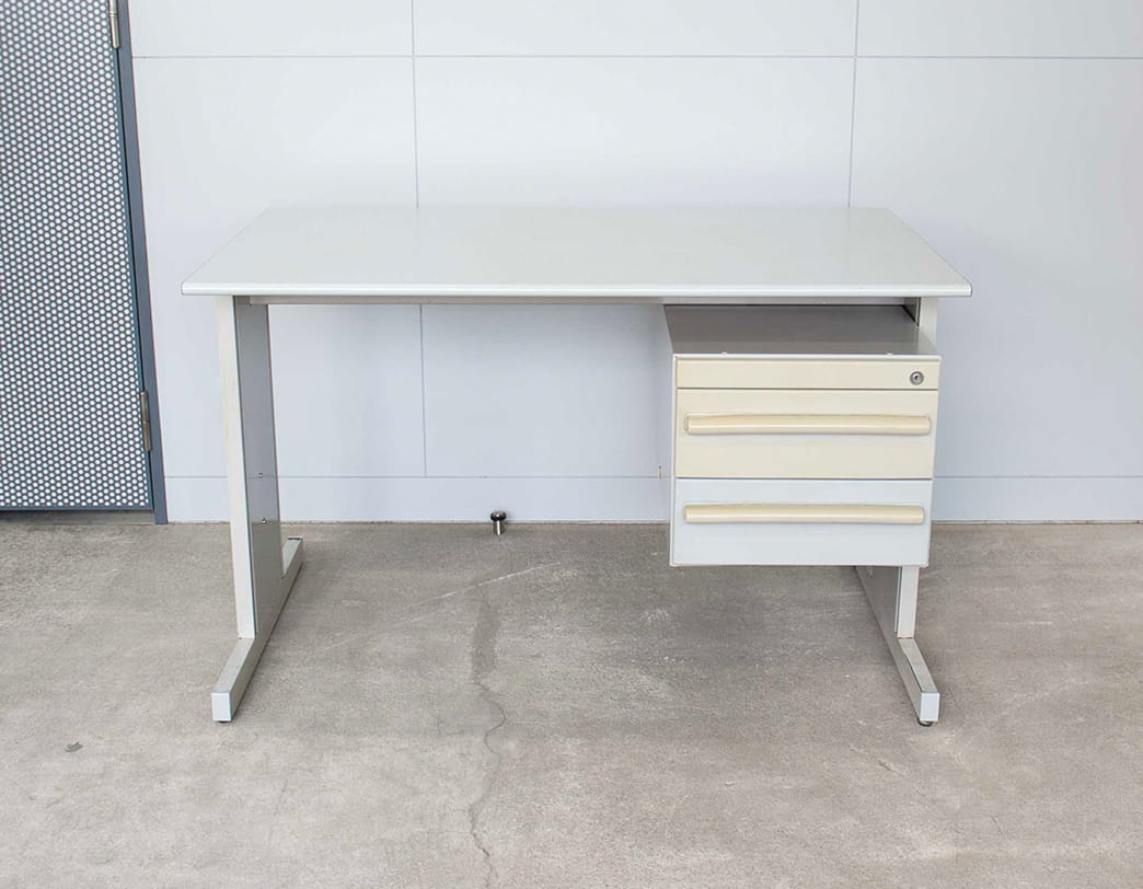 Synthesis45 Desk W1200 (2 drawers:Gray)  / Ettore Sottsass
