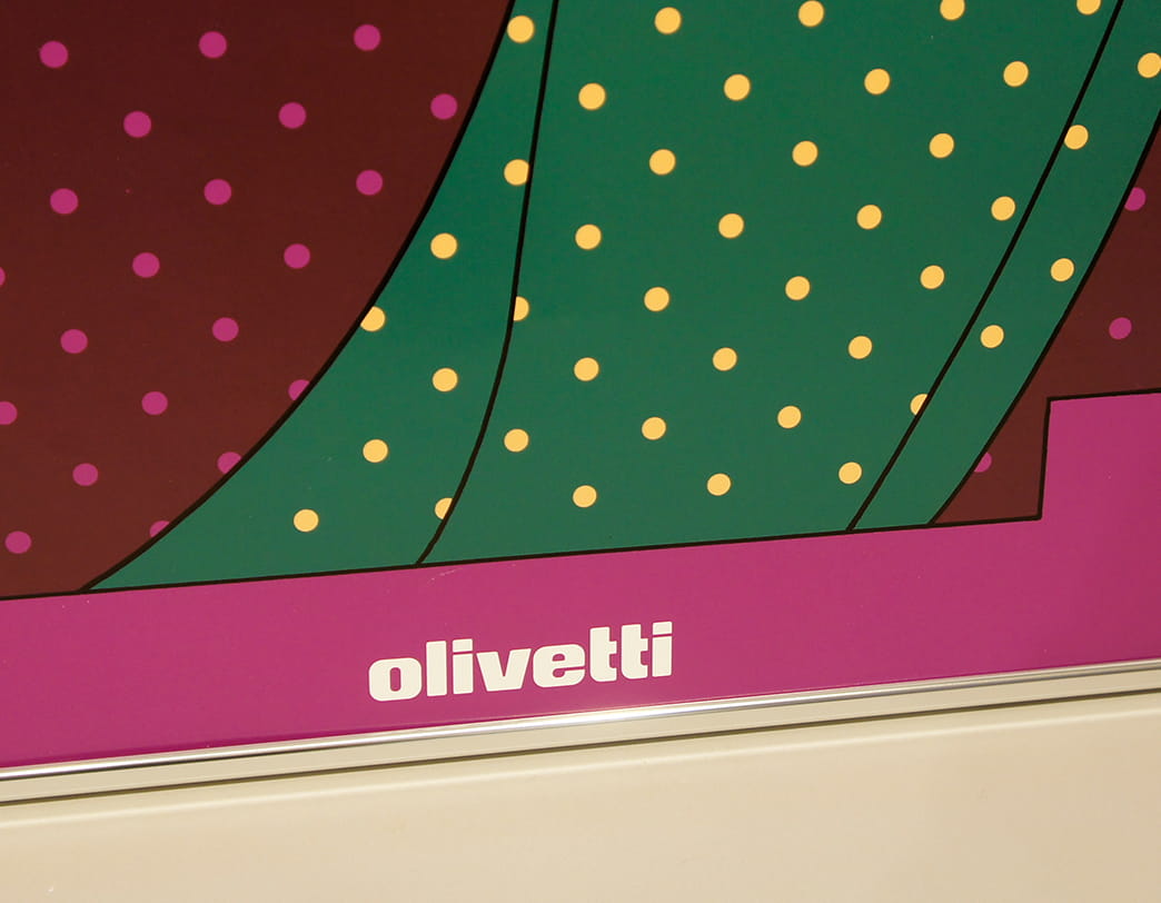 Olivetti Girls Poster Bordeaux A / Walter Ballmer