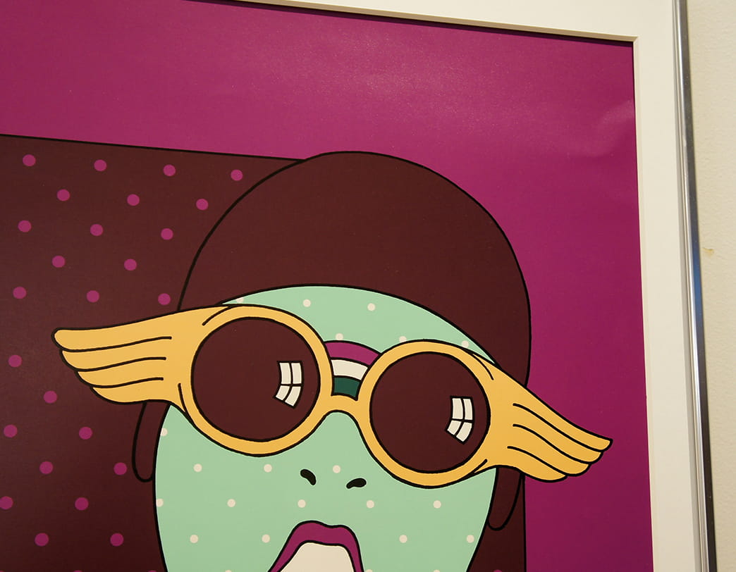 Olivetti Girls Poster Bordeaux B / Walter Ballmer