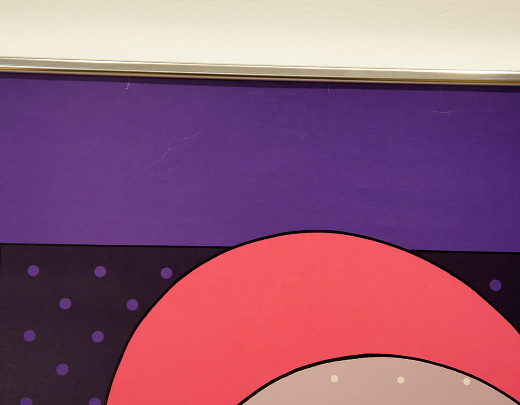 Olivetti Girls Poster Purple / Walter Ballmer