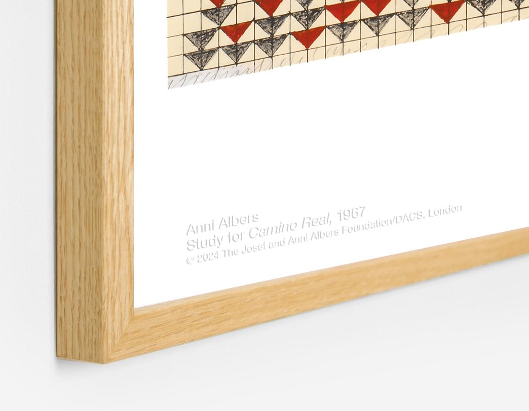 ポスター STUDY FOR CAMINO REAL / Anni Albers