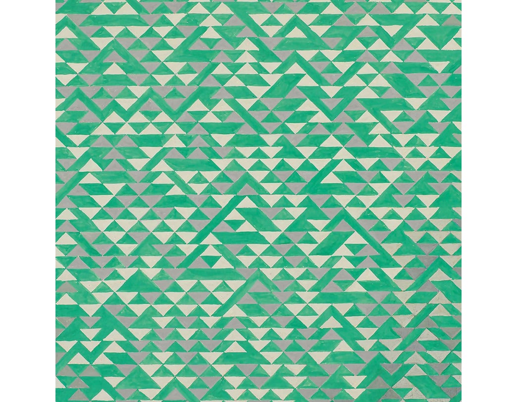 ポスター STUDY OF TRIADIC II / Anni Albers